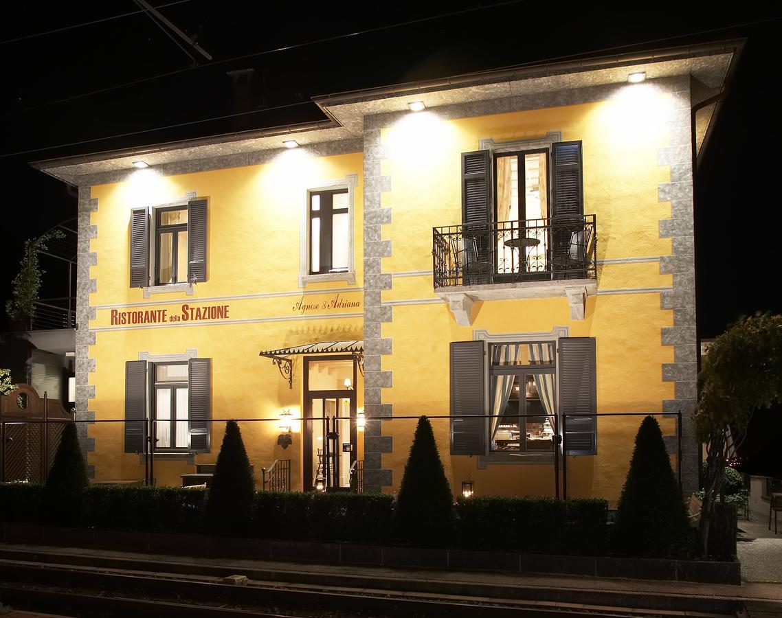 Bed and Breakfast Ristorante Della Stazione Da Yanelo Intragna TI Exterior foto
